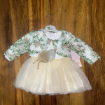 9-18 aylık prenses elbise sarı